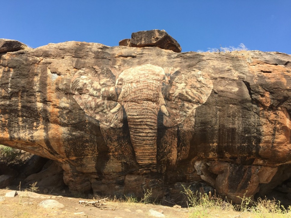 Reteti striking rock formation